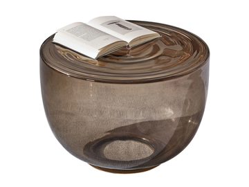 H2O - Round blown glass coffee table by Bontempi Casa - view 2